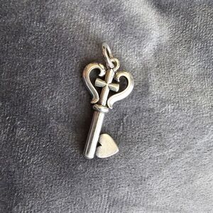 James Avery Key of Faith Pendant